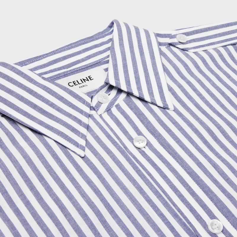 CELINE Shirts Women's Blue-2
