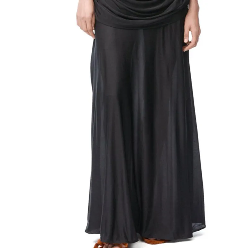 LOEWE Anagram Pebble detail Maxi Dress-4