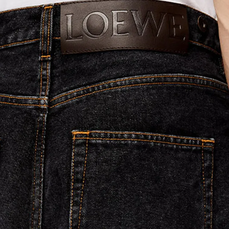 LOEWE Jeans Men Black-4