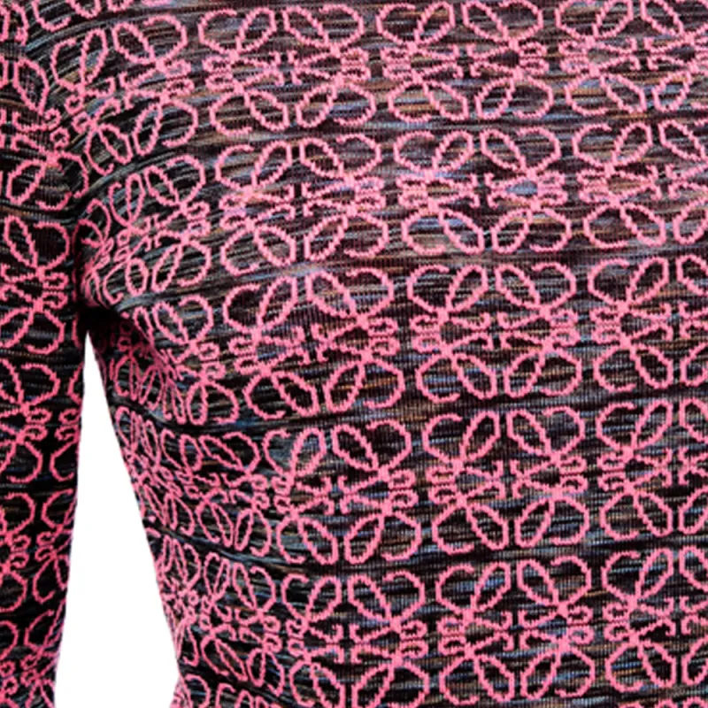 LOEWE Anagram Sweater 'Pink/Black'-4