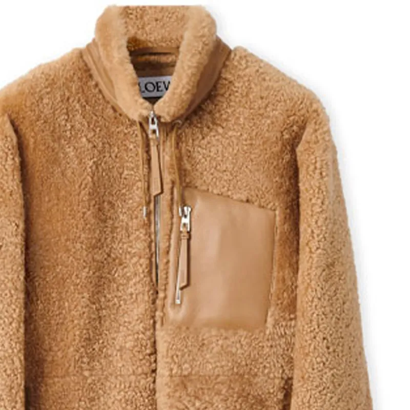 LOEWE Shearling Jacket-4