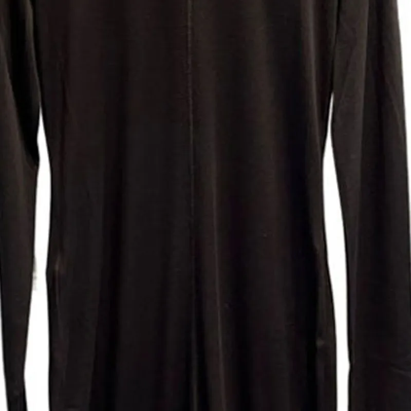 MIU MIU Silk Jersey Dress Nero-4