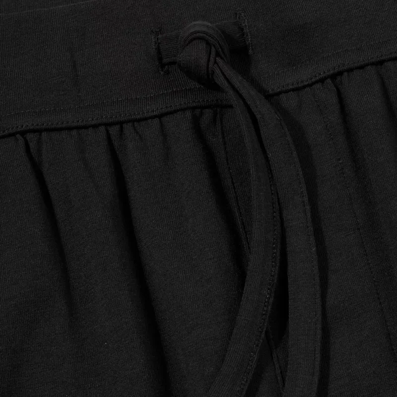 HUGO BOSS Stretch-Cotton Pajama Bottoms With Logo Print Knitted Sports Pants Men's Black-4