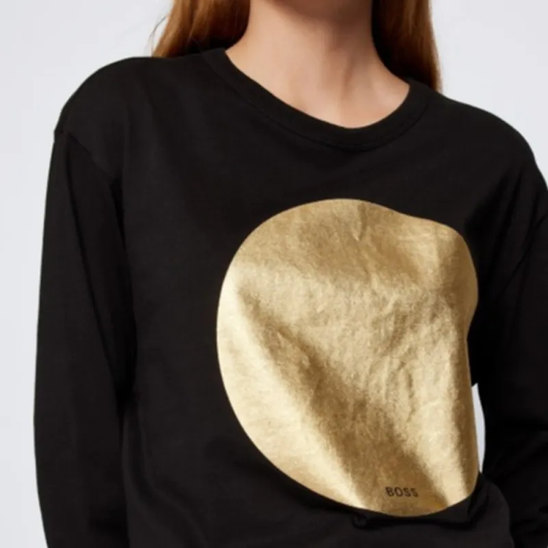 HUGO BOSS Sweatshirt Women's Black-4