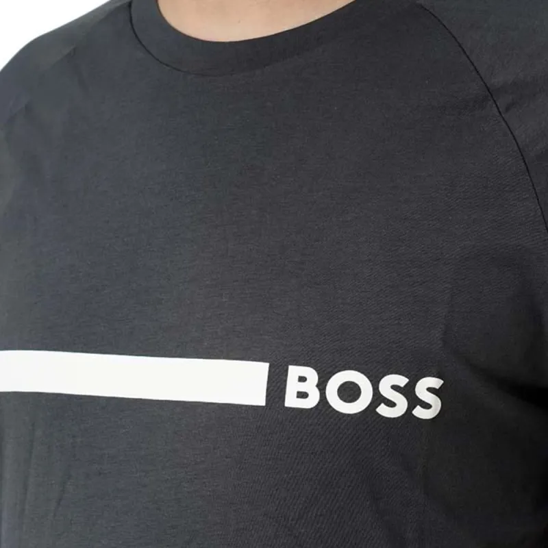 HUGO BOSS T Shirts Men Black-2
