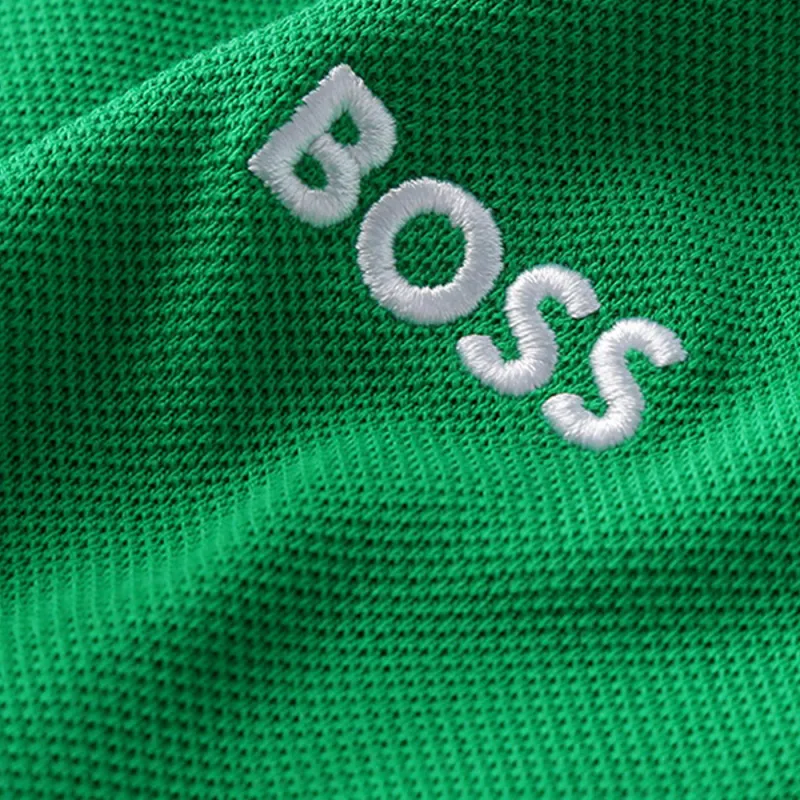 HUGO BOSS Polo Shirts Men Green-4