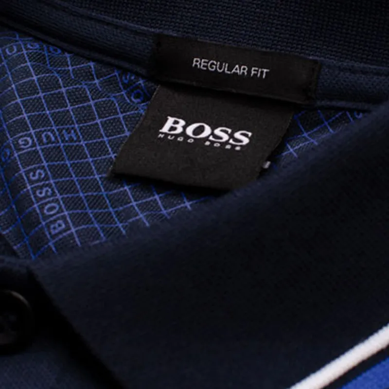HUGO BOSS Polo Shirt Men's Navy Blue-3