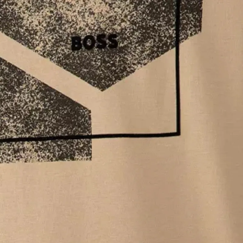 HUGO BOSS T Shirts Men Brown-1