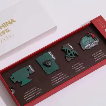 TEAM CHINA Archery Badge Set Paperback Version IP Merch