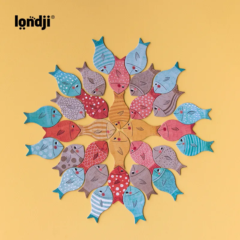 LONDJI Whale And Little Fish Board Games-3