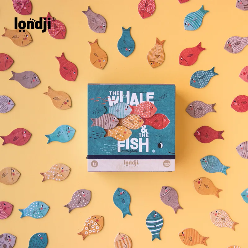 LONDJI Whale And Little Fish Board Games-1