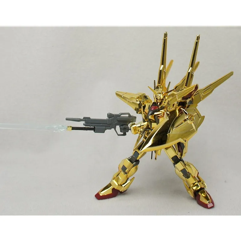 BANDAI HG Collection Gundam Character SEED 1/144 38 Electroplated Dawn Gundam Shiranui Equipment Model Kits-3