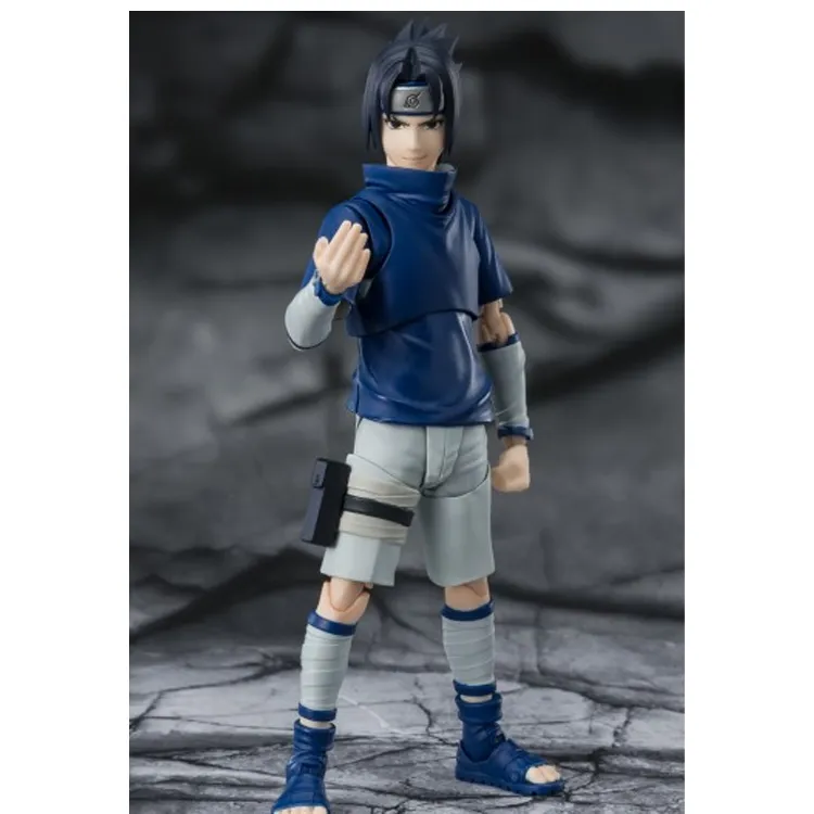 BANDAI Sasuke Uchiha S.H.Figuarts Naruto, The Genius Ninja Of The Uchiha Clan Action Figures-2