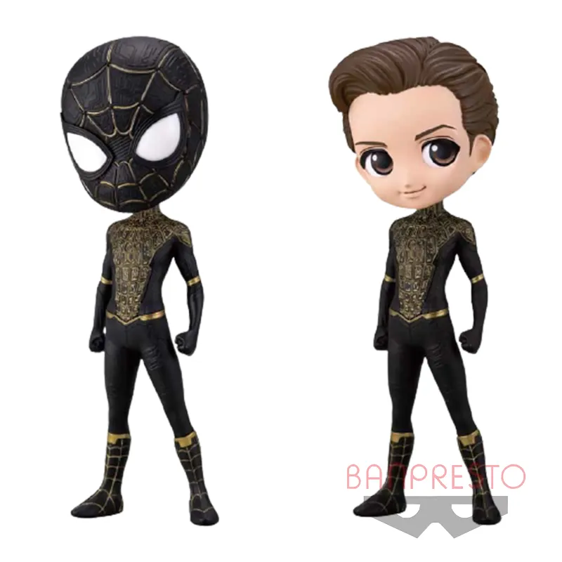 BANPRESTO Spider Man QPOSKET Collection Glasses Factory Qposket Marvel Collection No Road Home Vol. 2 Chibi Figures-1