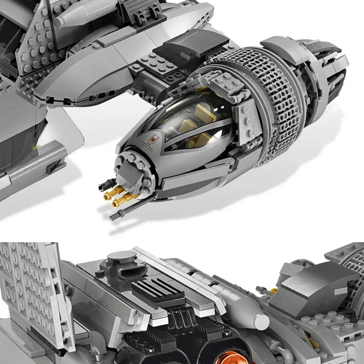 LEGO Building Block Star Wars Collection B Wing Xingji Fighter Building Blocks 1487 10227-3