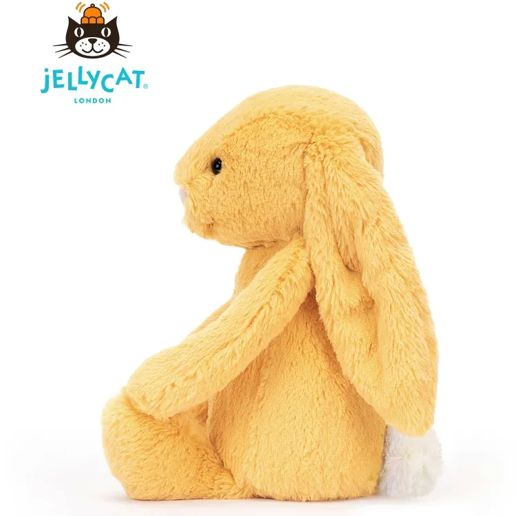 JELLYCAT Bunny Orange Yellow Dolls Plush Doll 31cm High-3