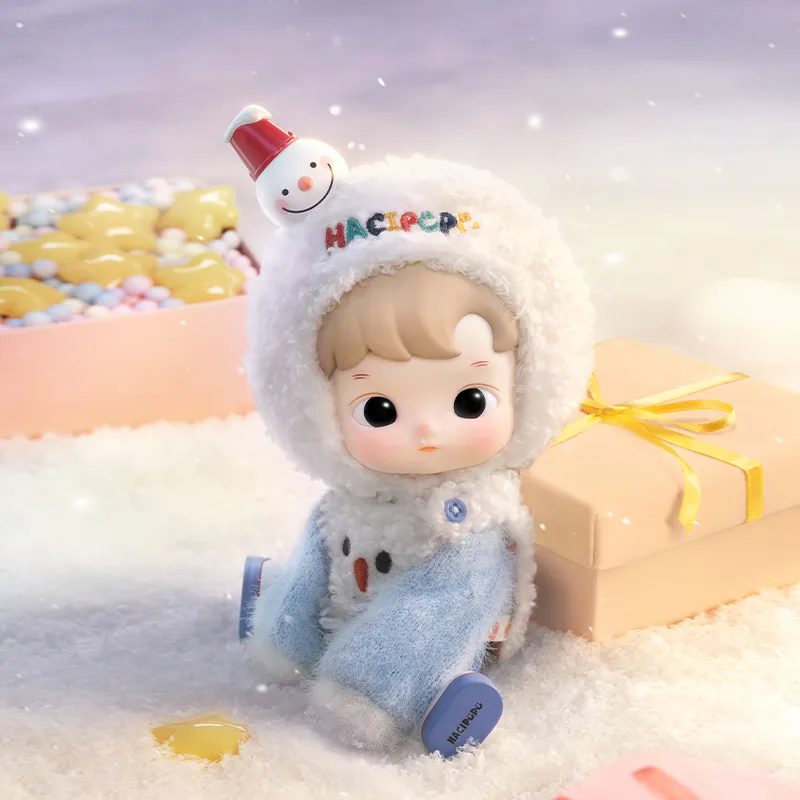 POP MART HACIPUPU Snowman Visit Trendy Figures-6