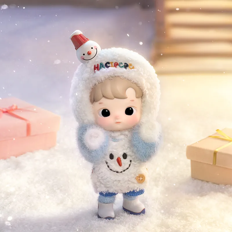 POP MART HACIPUPU Snowman Visit Trendy Figures-5