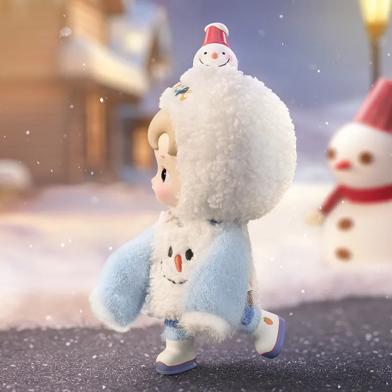 POP MART HACIPUPU Snowman Visit Trendy Figures-4