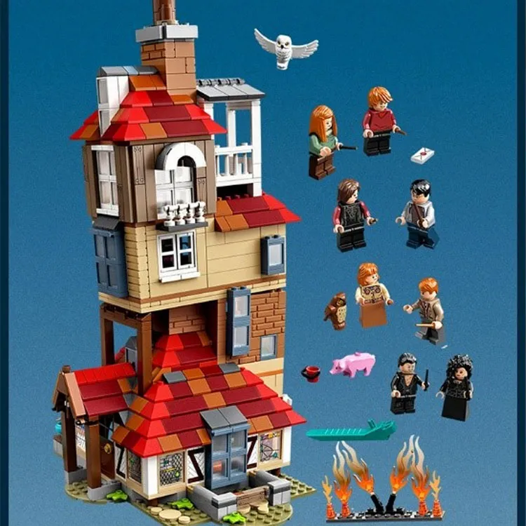 LEGO Harry Potter Attack On The Burrow Set 75980-3
