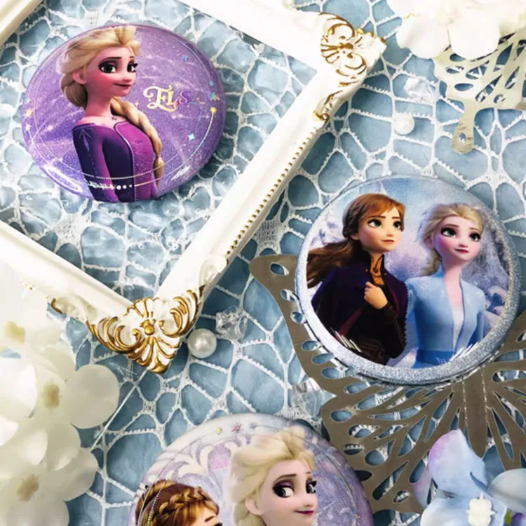 Disney Frozen Style, Horse Bit Cartoon Iron Badges-2