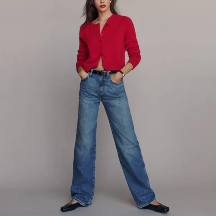 Reformation Cashmere Sweaters Women's Cherry/Cherry-1
