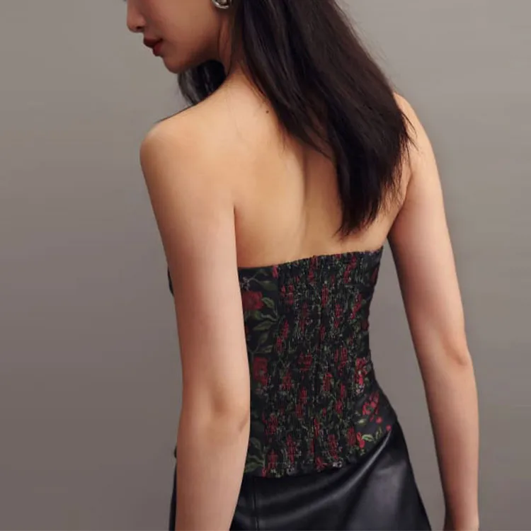 REFORMATION Giorgia Top Strapless Top Women's Romance-2