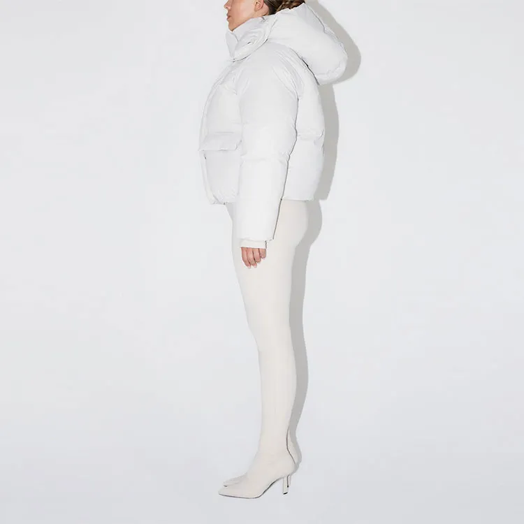 Khy DROP 002 Series Standard Puffer Jacket Jacket Women's Ecru-4