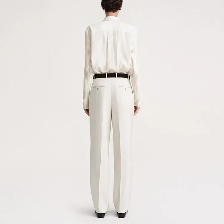 TOTEME Double-pleated Tailored Trousers-3