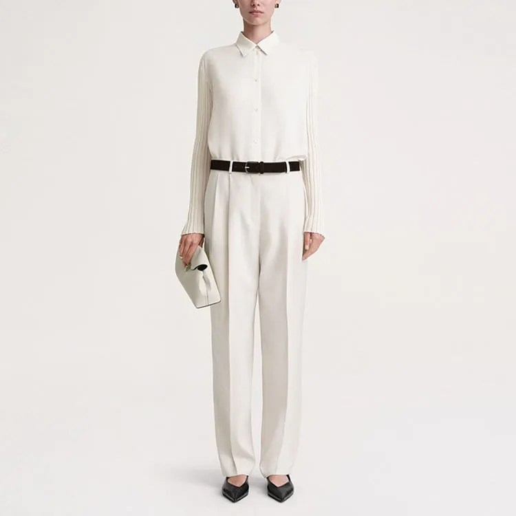 TOTEME Double-pleated Tailored Trousers-2