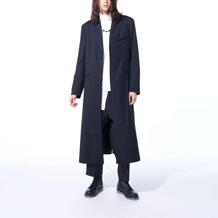 Yohji Yamamoto S'YTE Coats Unisex Black-3