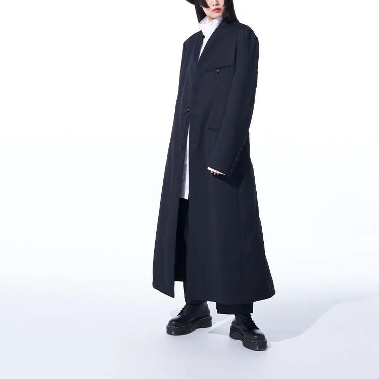 Yohji Yamamoto S'YTE Coats Unisex Black-6