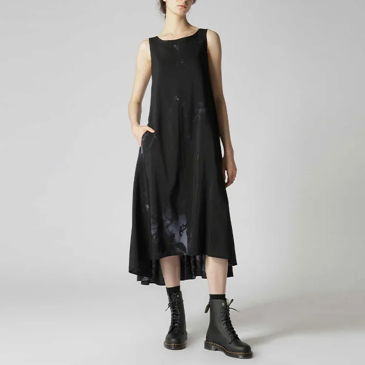 Yohji Yamamoto Y's Sleeveless Dress Women's Blue-2
