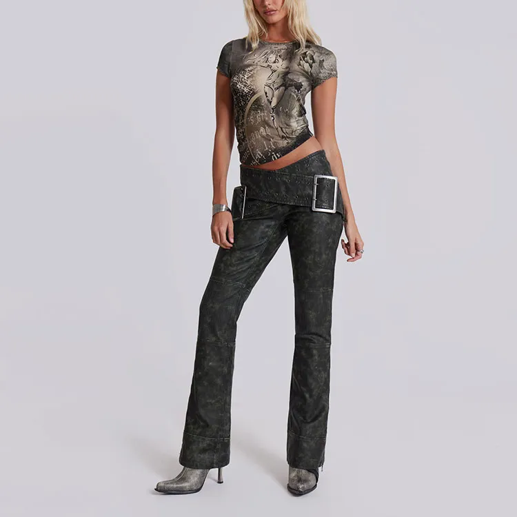 Jaded London Regular T Shirt Women's Khaki-1