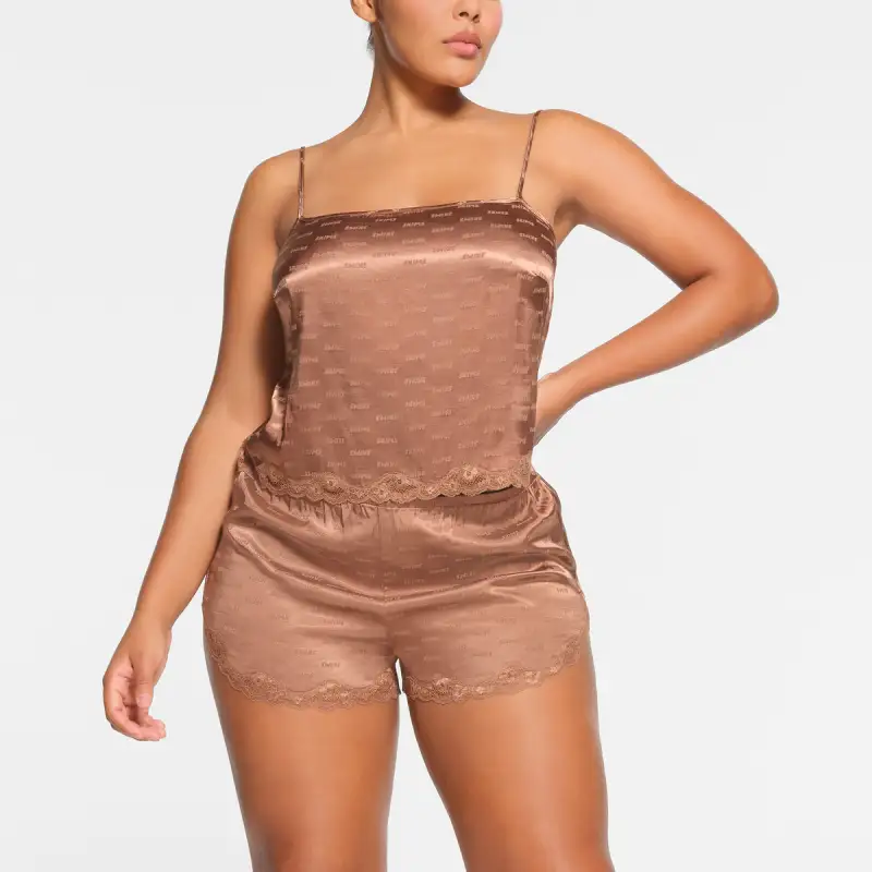 SKIMS JACQUARD LACE SHORT Casual Shorts Women's JASPER/Jasper-1