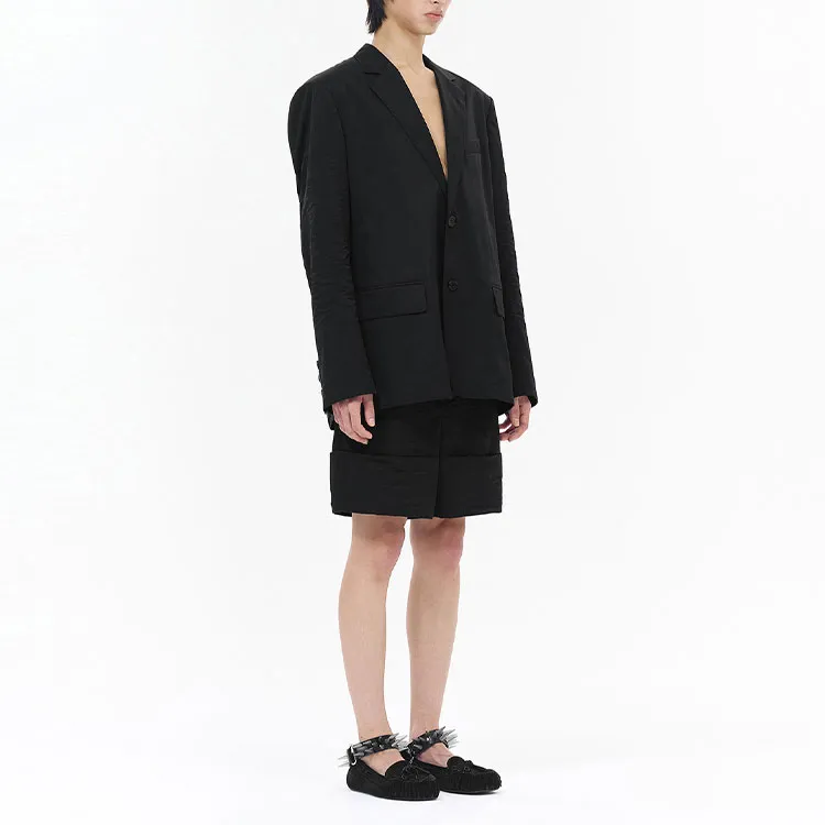 WE11DONE SS24 Casual Shorts Men's Black-4