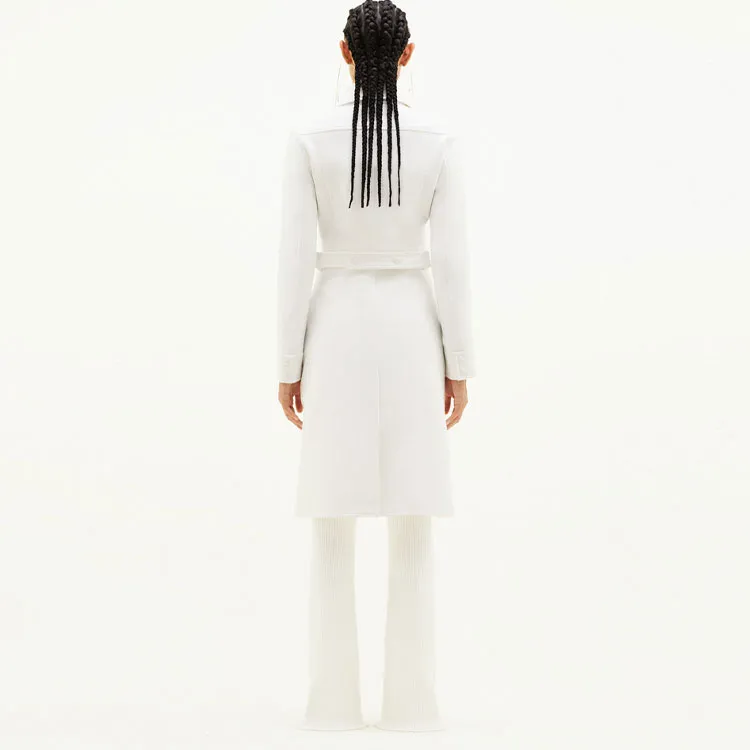 COURREGES Belted Trench Coat-2
