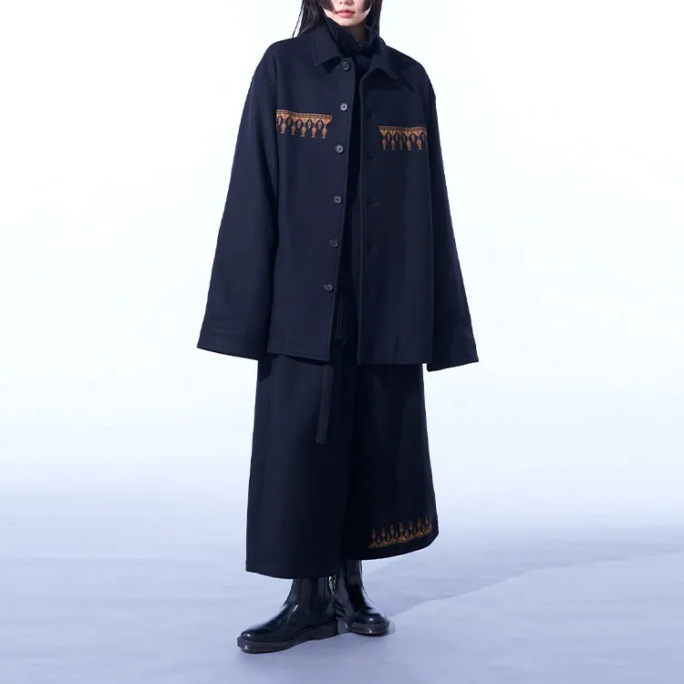 Yohji Yamamoto Casual Pants Unisex Black-3