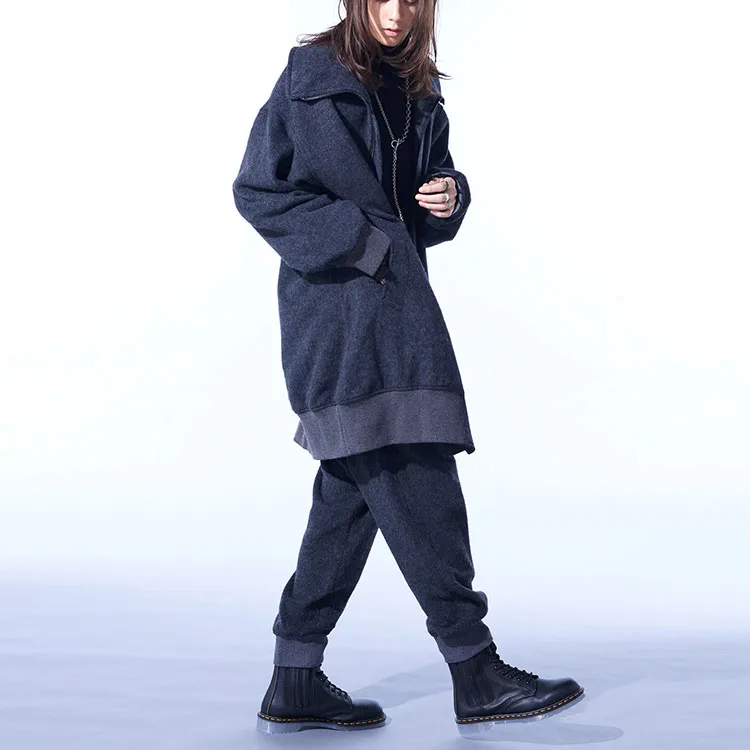 Yohji Yamamoto Coat Unisex Gray-5
