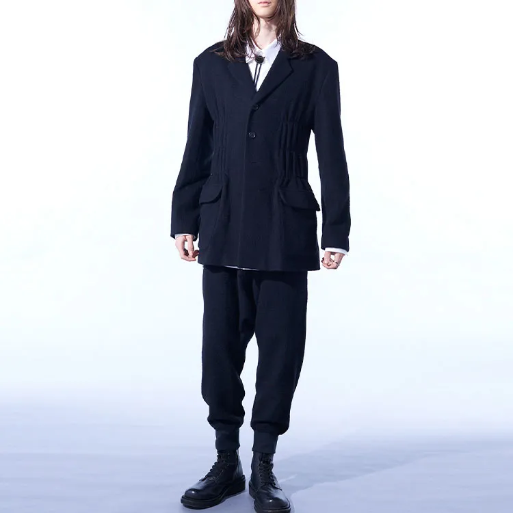 Yohji Yamamoto Business Suit Unisex Black-3