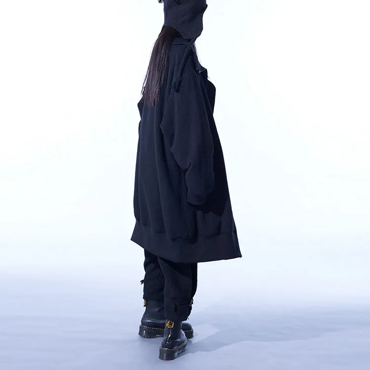 Yohji Yamamoto Coats Unisex Black-5