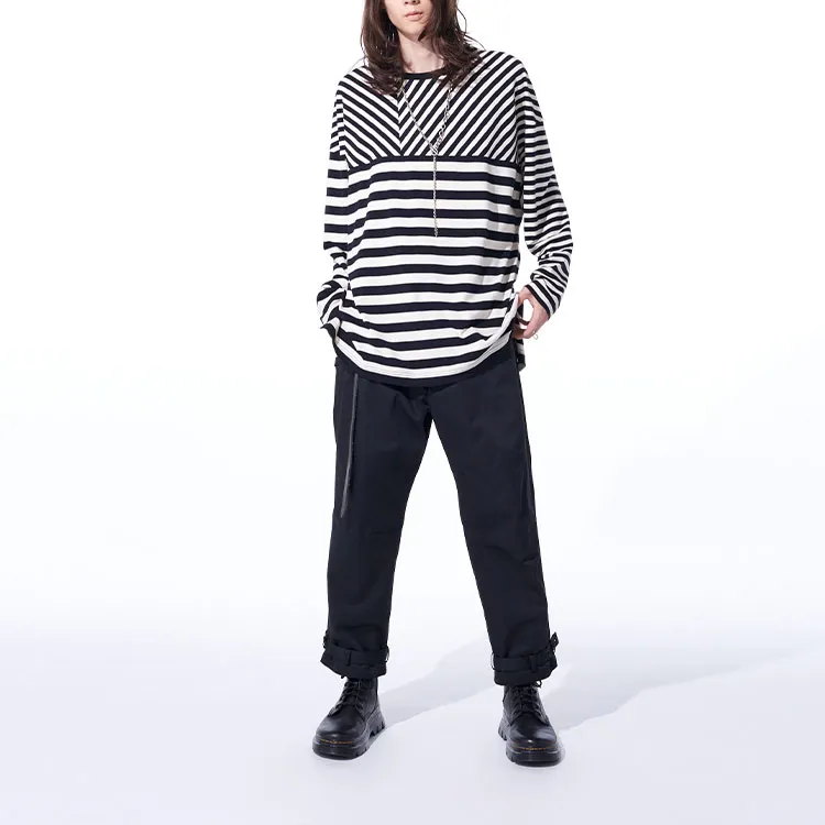 Yohji Yamamoto Casual Pants Unisex Black-2