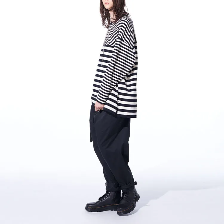 Yohji Yamamoto Casual Pants Unisex Black-4