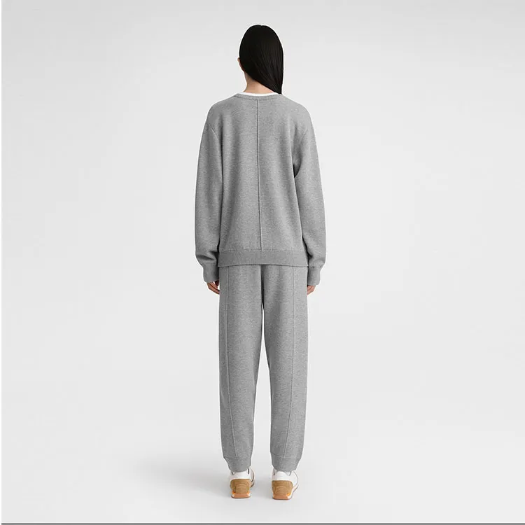 TOTEME SS24 Sweater Women's Heather Gray-2