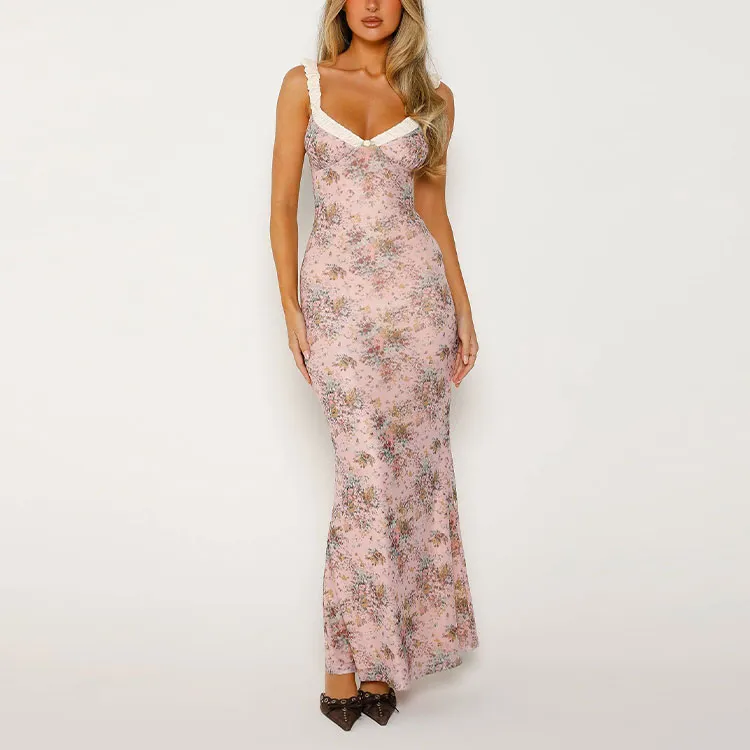 Tiger Mist AMARAN DRESS Slip Dress Women's Pink-1