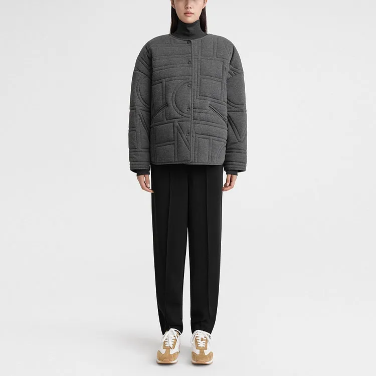 TOTEME SS24 Jackets Coats Women's Heather Gray-1