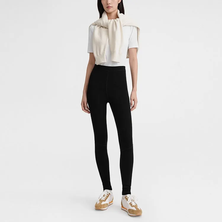 TOTEME Leggings Women's Black-2