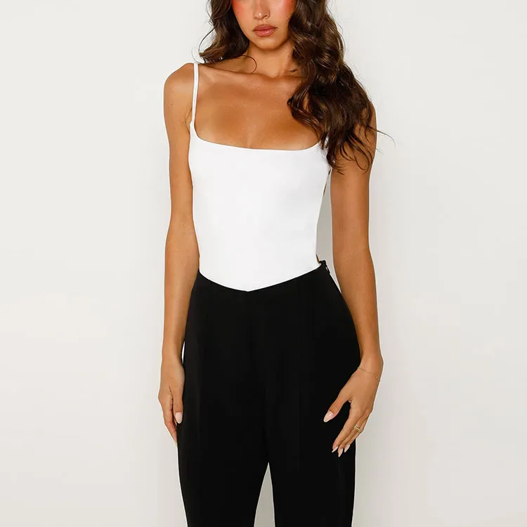 Tiger Mist MINERVA BODYSUIT Bodysuits Women's White-2