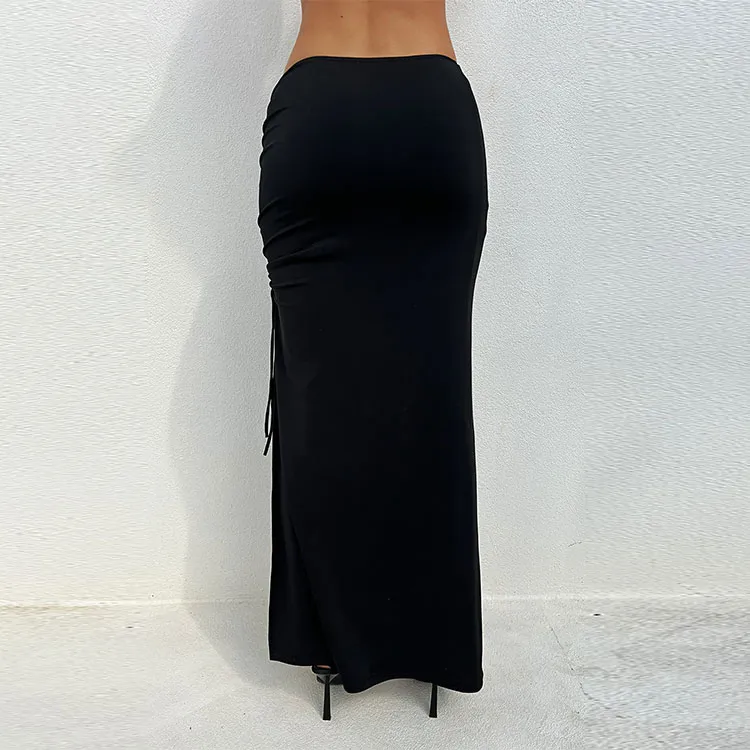 Tiger Mist CASSIDY SKIRT Casual Long Skirts Women's Black-2