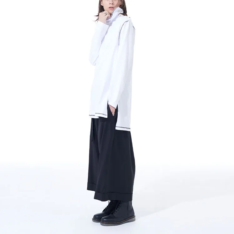 Yohji Yamamoto Casual Pants Unisex Black-5